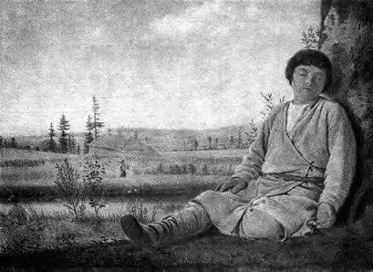 А Г Венецианов Спящий пастушок 1824 г Пастушок одет в зипун Обычно - фото 13