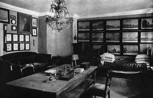 Фотография начала ХХ в Кабинет А А Аракчеева в усадьбе Грузино Мелкая - фото 67