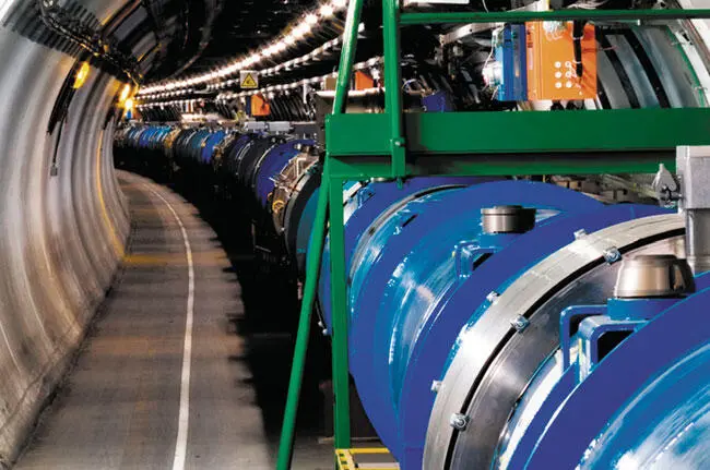 Внутри туннеля БАКа Дипольные магниты готовы к включению CERN Искореженные - фото 56