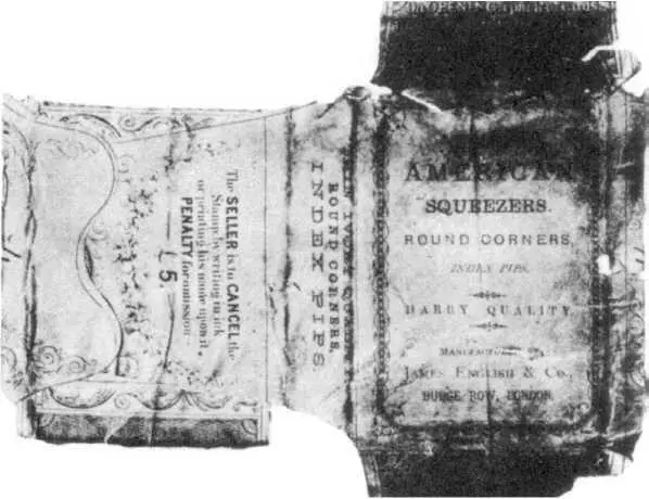 УПАКОВКА ДЛЯ АНГЛИЙСКИХ ИГРАЛЬНЫХ КАРТ 1880 Г В Лондоне вышли в свет весьма - фото 200