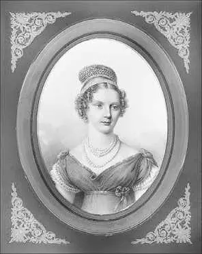 Великая княгиня Александра Федоровна Худ ЖА Беннер 1821 г Процесс - фото 35