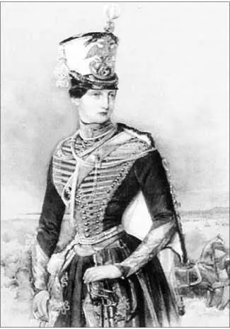 Великая княжна Ольга Николаевна в мундире Елисаветградских гусар 1842 г Мы - фото 76