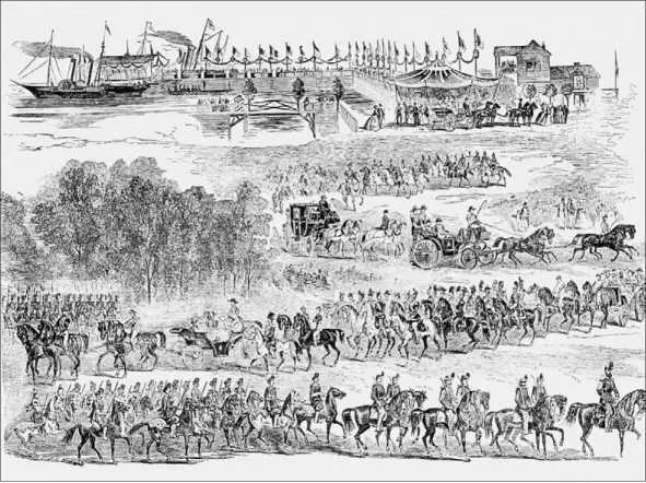 Прибытие датской принцессы Дагмар в Петергоф 14 сентября 1866 г Такое - фото 133