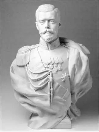Бюст императора Николая II Скульптор ЛА Бернштам Франция 1897 г Очень - фото 185