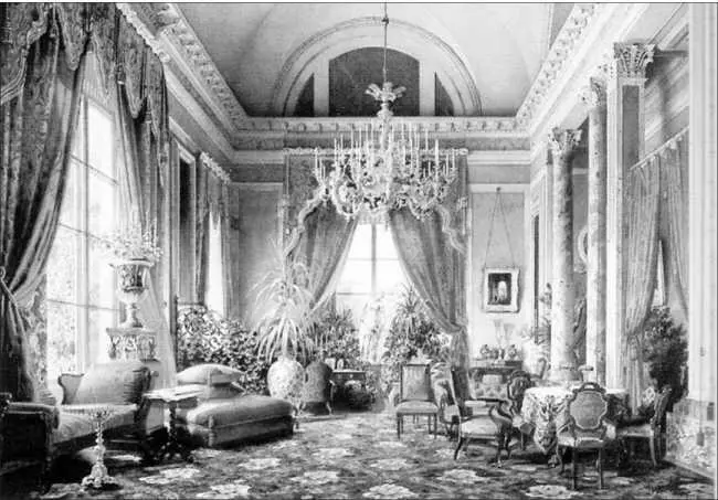 Малиновая гостиная Александры Федоровны Худ Л Премацци 1863 г Красная - фото 188