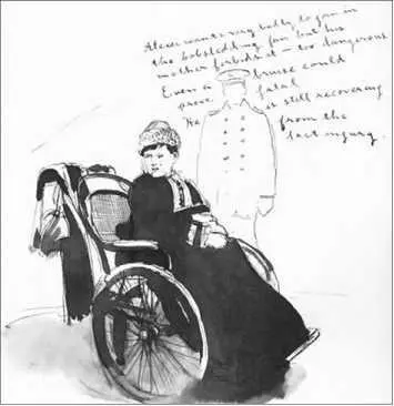 Цесаревич Алексей в кресле императрицы Осенью 1912 г цесаревич едва не погиб - фото 269
