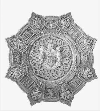 Блюдо подносное Россия 1891 г В вестибюле первого императорского подъезда - фото 279