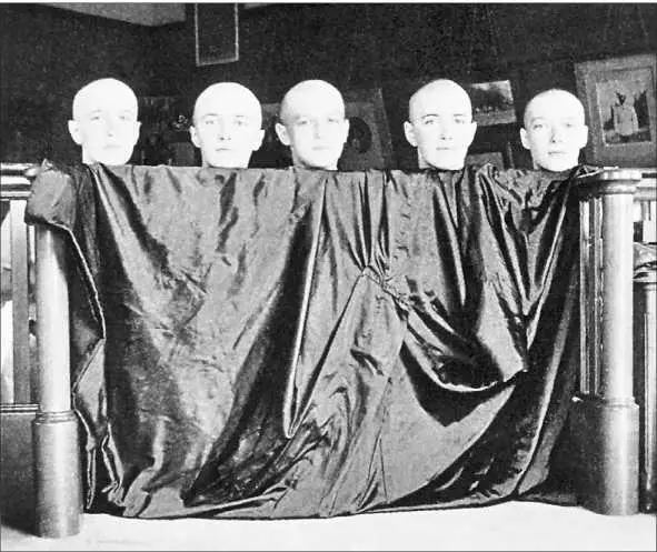 Всем детям во время кори обрили волосы Игровая комната Алексея 1917 г 29 - фото 287