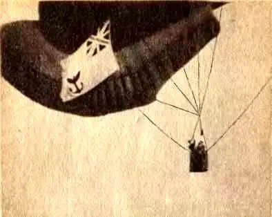 Испытание парашюта РК1 619 июня 1912 года Подъем аэростата Фото автора - фото 58