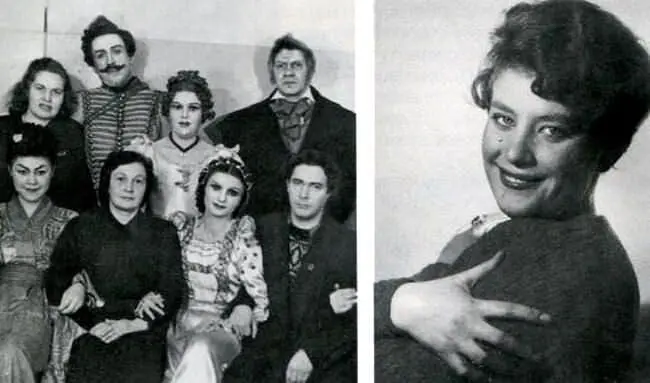 слева Группа студентов Ленинградской консерватории с Е М Костроминой и А - фото 27