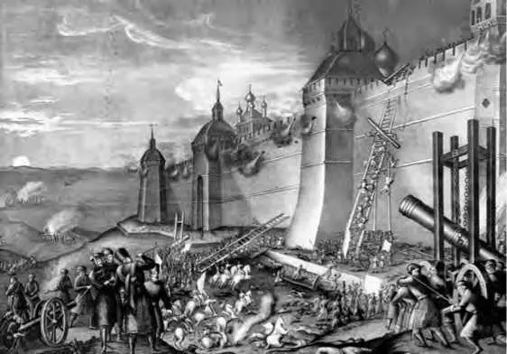 Осада Троицкой лавры 1608 года октября 13го дня II Так быстро и неудержимо - фото 19
