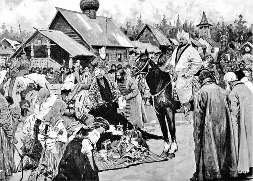 С В Иванов Баскаки в Твери Юрий вел теперь в 1317 году на своего врага - фото 90