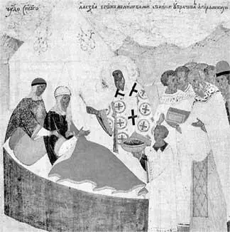 Исцеление Тайдулы Клеймо иконы Митрополит Алексий с житием Митрополит - фото 109