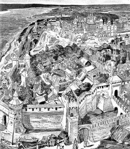Н Некрасов Московский Кремль при Иване III фрагмент Вслед за тем великий - фото 151