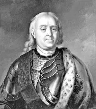 Неизвестный художник XIX в Ф М Апраксин В начале апреля 1717 года Петр - фото 447