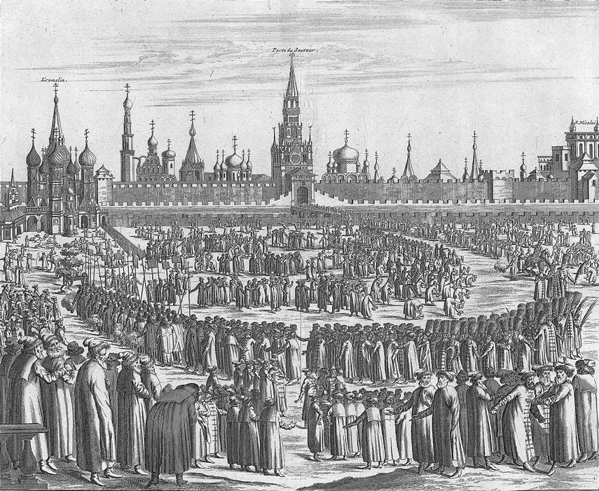 Шествие на осляти Путешествие по Московии А Мейерберг В XVI и XVII веках - фото 122