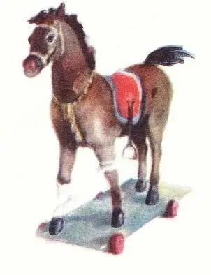 Мой конь исцарапан Мой конь без ноги Пожалуйста папа Коню помоги - фото 10