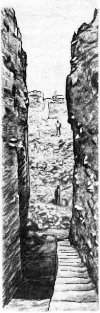 Иерихон Каменные стены и башни Иерихона А на заднем плане Под развалинами - фото 27