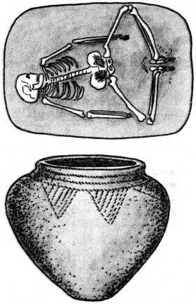Обряд погребения и сосуд ямной культуры ЯМОЧНОГРЕБЕНЧАТАЯ КЕРАМИКА И КУЛЬТУРА - фото 114