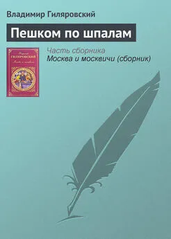 Владимир Гиляровский - Пешком по шпалам