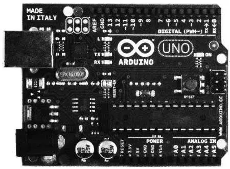 Рис 35 Arduino Uno плата одной из базовых моделей платформы К - фото 16