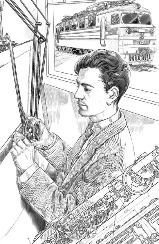 С 1967 года на НЭВЗе началось освоение электровозов ВЛ80Т с электрическим - фото 41