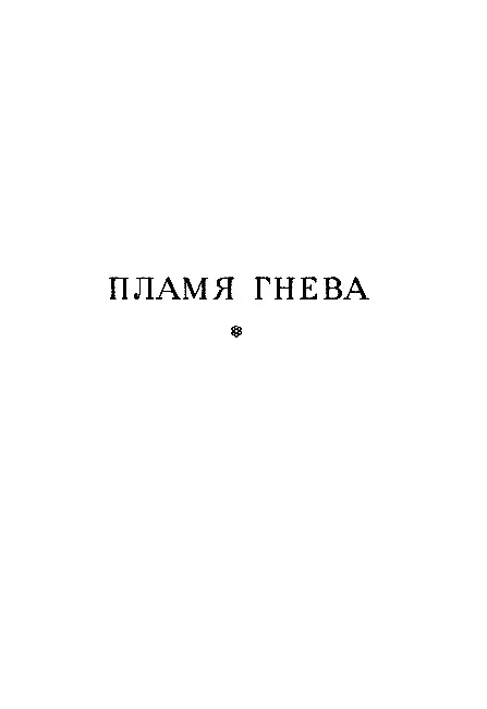 ПЛАМЯ ГНЕВА ЧАСТЬ ПЕРВАЯ ОСТРОВА ПРЯННОСТЕЙ Глава первая ЧОРТОВА ПАНОРАМА Один - фото 34
