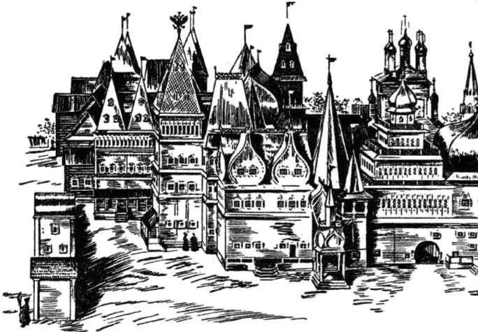 Деревянный дворец царя Алексея Михайловича в подмосковном селе Коломенском - фото 16