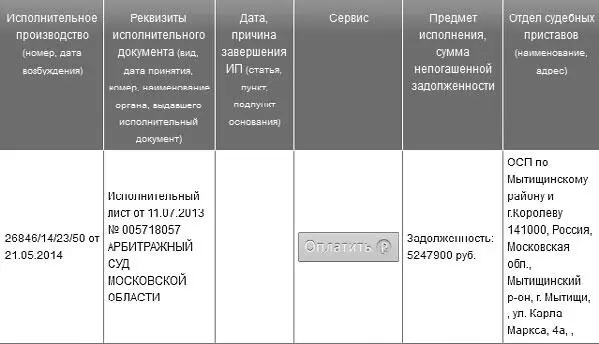 У данной компании имеется исполнительное производство от 2014 г на довольно - фото 17