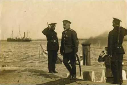 Прибытие Деникина в английскую союзническую миссию 1919 год Таганрог - фото 41