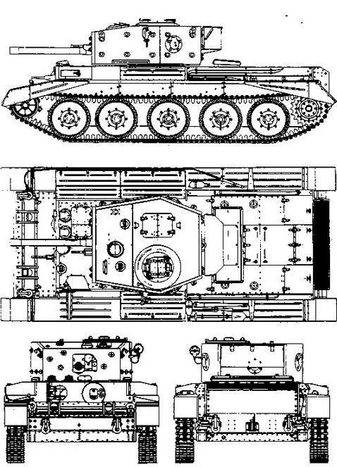 Cromwell I Cromwell IV Cromwell VI Помимо линейных модификаций на базе танка - фото 25