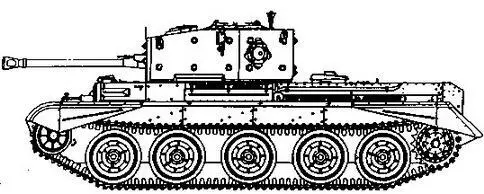 Cromwell IV Cromwell VI Помимо линейных модификаций на базе танка Кромвель - фото 26