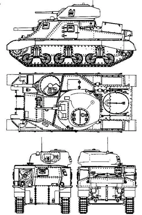 Grant I ТАКТИКОТЕХНИЧЕСКИЕ ХАРАКТЕРИСТИКИ ТАНКА Grant I БОЕВАЯ МАССА т - фото 38