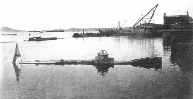 Подводная лодка Форель у пирса Эгершельд Октябрь 1904 год Подводная - фото 101