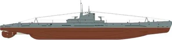 Подводная лодка Щ118 ошвартована левым бортом первым корпусом к борту плавбазы - фото 168