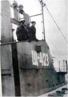 25 апреля 1945 года подводная лодка находилась в плановопредупредительном - фото 187