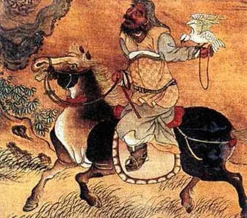 Чингисхан на соколиной охоте Китайская миниатюра XIIIXIV веков Похож на - фото 28