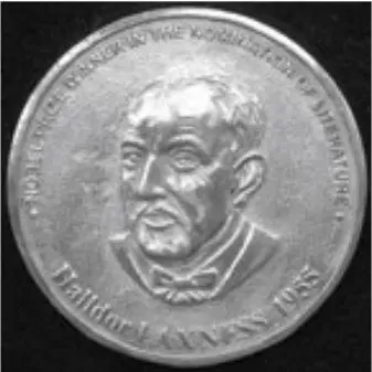 Аверс памятной медали ХЛакснесса В 1955 году Лакснессу была присуждена - фото 204
