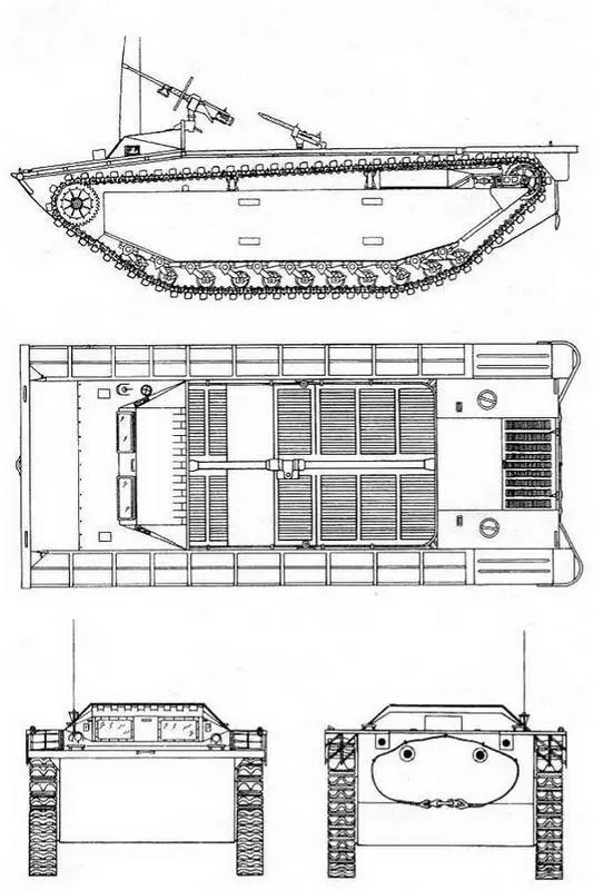 LVT2 LVT1 Боевым крещением амфибий стал штурм острова Гвадалканал в - фото 58