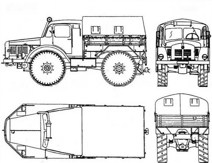 Skoda RSO ТАКТИКОТЕХНИЧЕСКИЕ ХАРАКТЕРИСТИКИ ТЯГАЧА Skoda RSO БОЕВАЯ МАССА т - фото 52