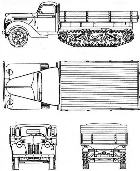 SdKfz3b К началу операции Барбаросса большую часть транспортных средств - фото 53