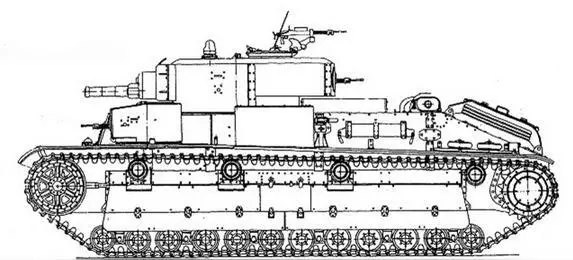 Т28 с пушкой Л10 ТАКТИКОТЕХНИЧЕСКИЕ ХАРАКТЕРИСТИКИ ТАНКА Т28 выпуска 1938 - фото 20