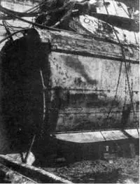 Подводная лодка Камбала в ДОКе после подъема Севастополь 1909 год - фото 39