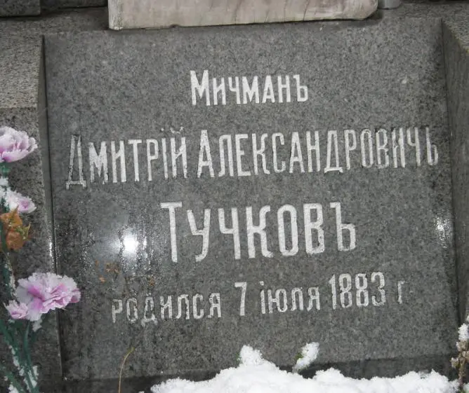 Могила мичмана Дмитрия Тучкова Москва Новодевичье кладбище Октябрь 2015 - фото 139