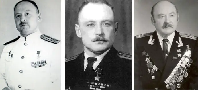 Иоселиани Ярослав Константинович в разные года жизни Командир подводной лодки - фото 115