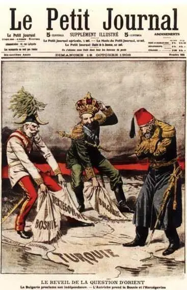 Разжигание восточного вопроса Карикатура Le Petit Journal 18 октября 1908 г - фото 44