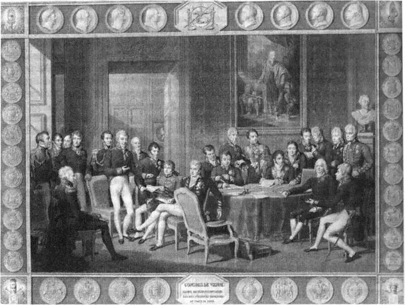 Ж Годфруа Венский конгресс Гравюра 1819 г Photo Scala Florence Со своей - фото 62