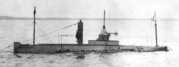 Подводная лодка Дельфин в море Подводная лодка Дельфин Конец 1916 года - фото 76