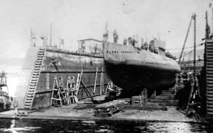 Подводная лодка Д3 в ДОКе Подводная лодка Д3 в составе Северной военной - фото 124