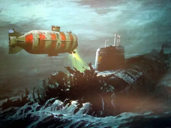 АЛубянов Подводный аппарат над Курском - фото 380